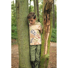 Load image into Gallery viewer, Roadwork Vehicles French terry sand