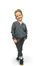 Load image into Gallery viewer, Multi stripe rainbow ribbing, 0.5 cm stripes