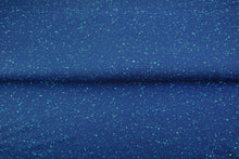 Load image into Gallery viewer, Paint Spots on dark blue French terry