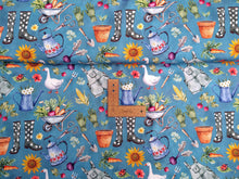 Load image into Gallery viewer, Gardening teal jersey