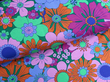 Load image into Gallery viewer, Blomster Vintage Bloom French terry Green