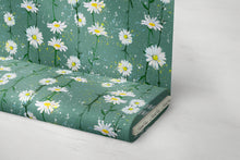 Load image into Gallery viewer, Daisy Chain on STRETCH COTTON ~exclusive~ 1 M PIECE