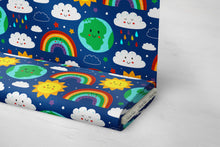 Load image into Gallery viewer, Weather Babies on COTTON TWILL