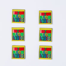 Load image into Gallery viewer, 'I AM LOVED' Pack of 6 sewing labels