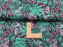 Load image into Gallery viewer, Tropical Leaves viscose jersey