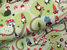 Load image into Gallery viewer, Gnome Village cotton jersey 0.5 M PIECE