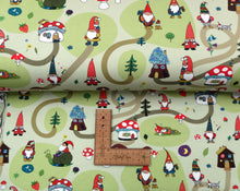 Load image into Gallery viewer, Gnome Village cotton jersey 0.5 M PIECE