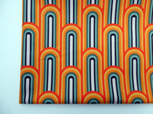 Load image into Gallery viewer, Retro Rainbows on STRETCH COTTON