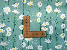 Load image into Gallery viewer, Daisy Chain on STRETCH COTTON ~exclusive~ 1 M PIECE