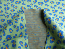Load image into Gallery viewer, VIBRANT LEOPARD LIME JACQUARD TUBULAR KNIT