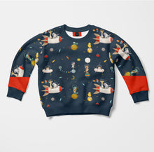 Load image into Gallery viewer, SPACE FUN, GOTS organic jersey 1.96 M PIECE