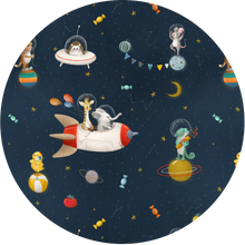 Load image into Gallery viewer, SPACE FUN, GOTS organic jersey 1.96 M PIECE