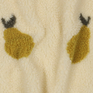 Teddy Sherpa Pears on beige