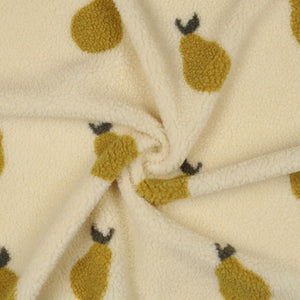 Teddy Sherpa Pears on beige