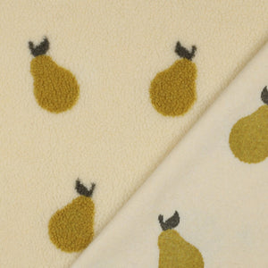 Teddy Sherpa Pears on beige