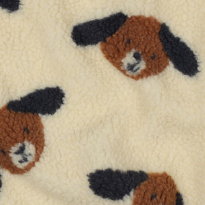 Teddy Sherpa Doggies on beige