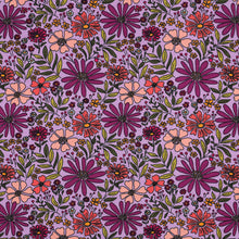 Load image into Gallery viewer, Cosmos Flower mix lavender jersey
