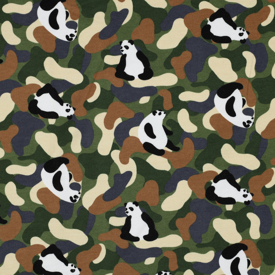 Camouflage Pandas brushed sweatshirt ETA W/C 29.09