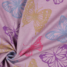 Load image into Gallery viewer, Glitter Butterflies melange jersey
