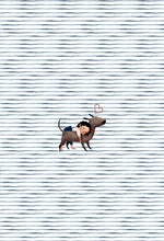 Load image into Gallery viewer, Best Friends jersey panel stripes
