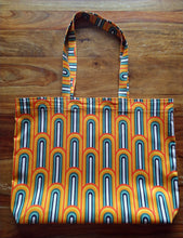 Load image into Gallery viewer, Retro Rainbows on STRETCH COTTON
