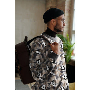 Camouflage Pandas brushed sweatshirt ETA W/C 29.09