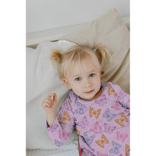 Load image into Gallery viewer, Glitter Butterflies melange jersey
