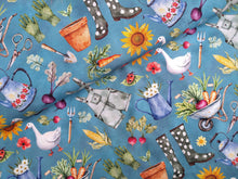 Load image into Gallery viewer, Gardening teal jersey
