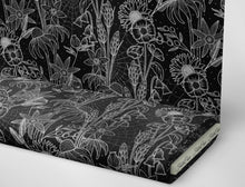 Load image into Gallery viewer, Monochrome Meadow cotton twill denim 320 gsm PRE-ORDER
