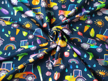 Load image into Gallery viewer, Watercolour Tractors jersey 1.18 M PIECE*
