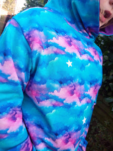 Unicorn Sky French terry