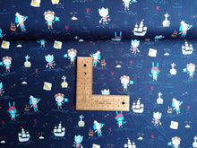Load image into Gallery viewer, Pirates Ahoy! organic cotton poplin
