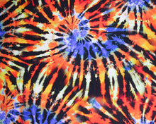 Load image into Gallery viewer, Tie dye printed viscose, orange
