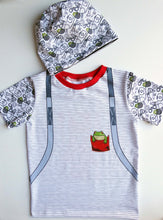 Load image into Gallery viewer, Frog Backpack jersey panel
