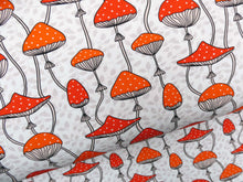 Load image into Gallery viewer, Toadstools cotton jersey
