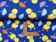 Load image into Gallery viewer, Ducklings with Brollies jersey 1.67 M PIECE
