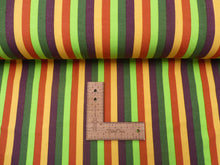 Load image into Gallery viewer, Vintage Stripes Green cotton jersey 1.25 M PIECE
