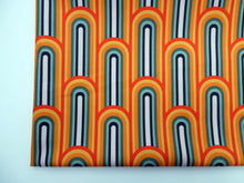 Load image into Gallery viewer, Retro Rainbows on STRETCH COTTON
