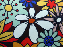 Load image into Gallery viewer, Retro Flowers on COTTON TWILL
